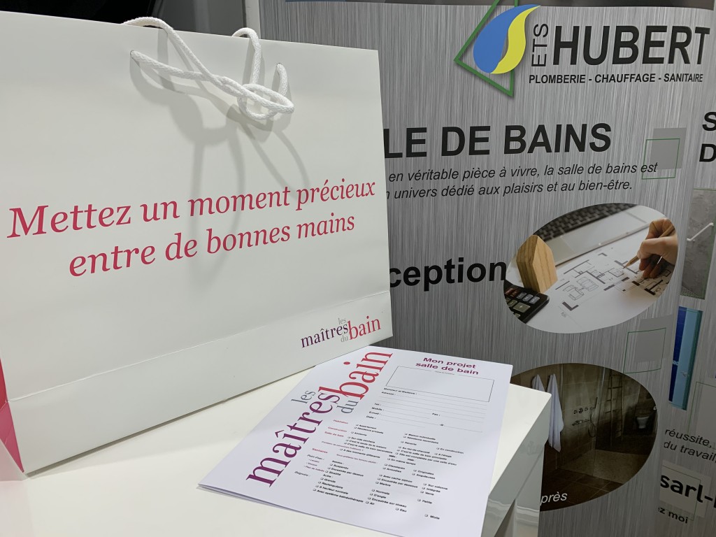 Les Maitres du bain, référence qualité pour les Ets Hubert ! 