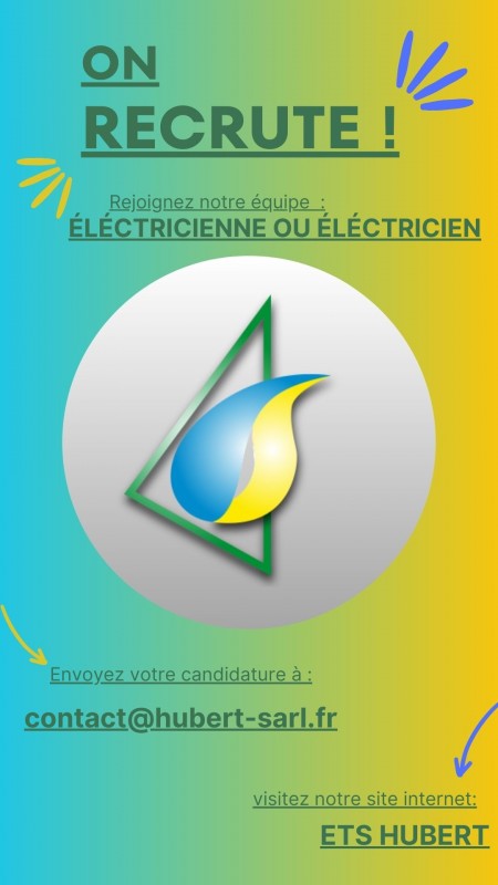 Electricienne ? électricien ? Nous avons besoin de vous ! 