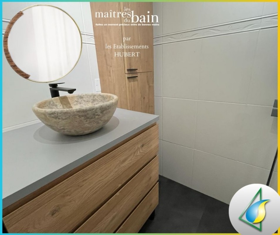 Rénovation globale de salle de bain 