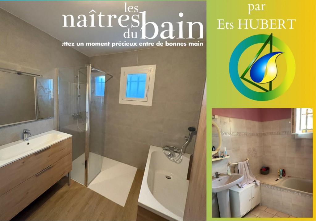 Métamorphose de cette salle de bain